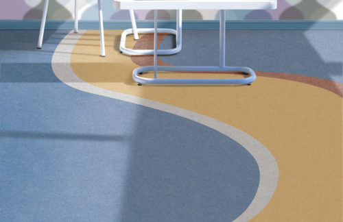 Piso hospitalar Papinil Bright em Belo Horizonte